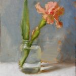 James Celano artist peach iris providence gallery