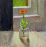 Zinnia at Window